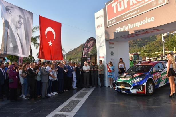 Dünya Ralli Şampiyonası'nda sembolik start verildi