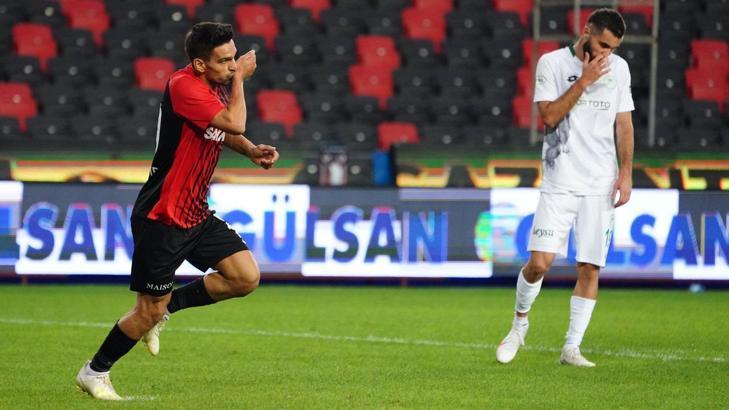 Gaziantep FK - Konyaspor maç sonucu: 1-0