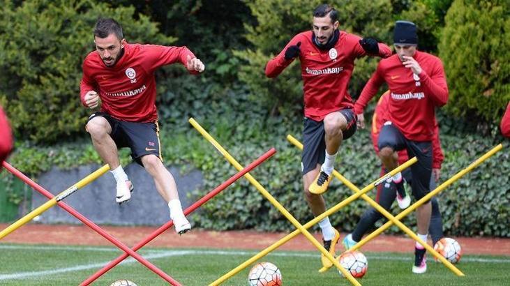 Galatasaray, Eskişehirspor maçı hazırlıklarına devam etti