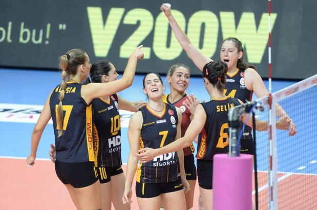 Galatasaray HDI Sigorta - Eczacıbaşı VitrA maç sonucu: 3-2