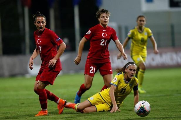 A Milli Kadın Futbol Takımımız, Kosova ile 0-0 berabere kaldı