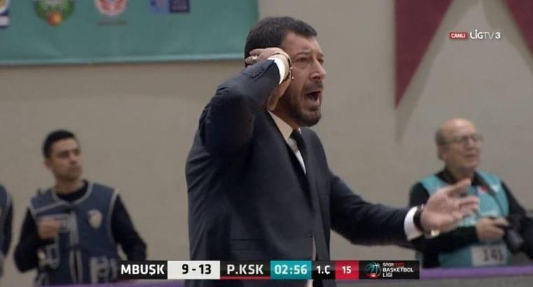 Uşak Sportif-Pınar Karşıyaka maçında olay!
