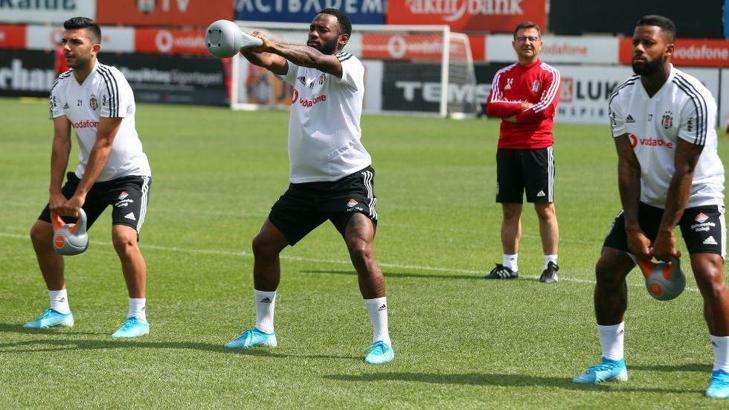Beşiktaş kondisyon ve taktik çalıştı