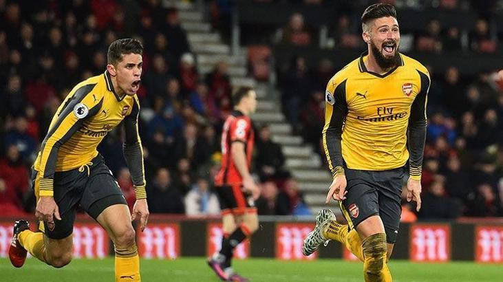 Bournemouth - Arsenal maç sonucu: 3-3