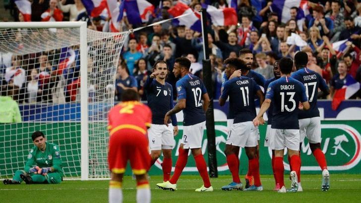 Fransa - Andorra maç sonucu: 3-0