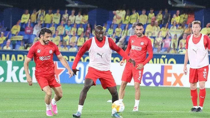 Sivasspor, Villarreal maçına hazır