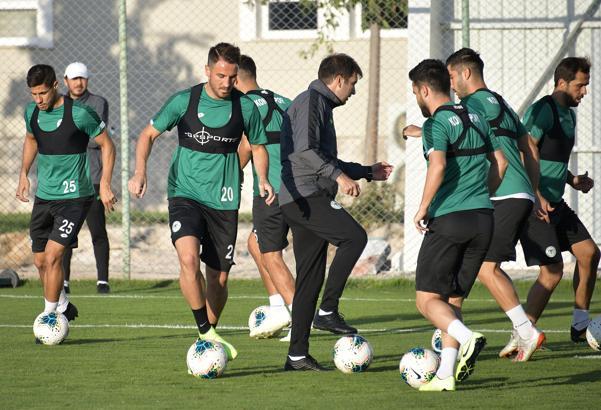 Konyaspor'da iki günlük izin sona erdi