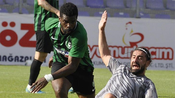 Denizlispor'da Kibong Mbamba sevinci