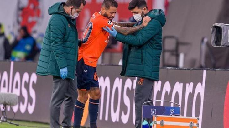Başakşehir'de şok! Çaicara sakatlandı