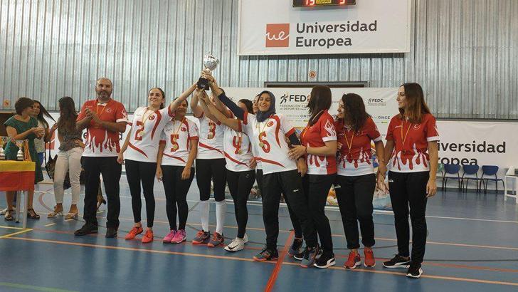 Kadın Goalball Milli Takımı, İspanya'da şampiyon oldu