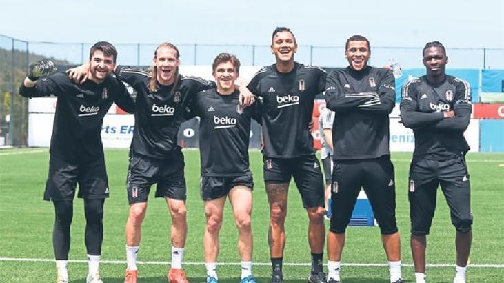 Beşiktaş'ta keyifler yerinde