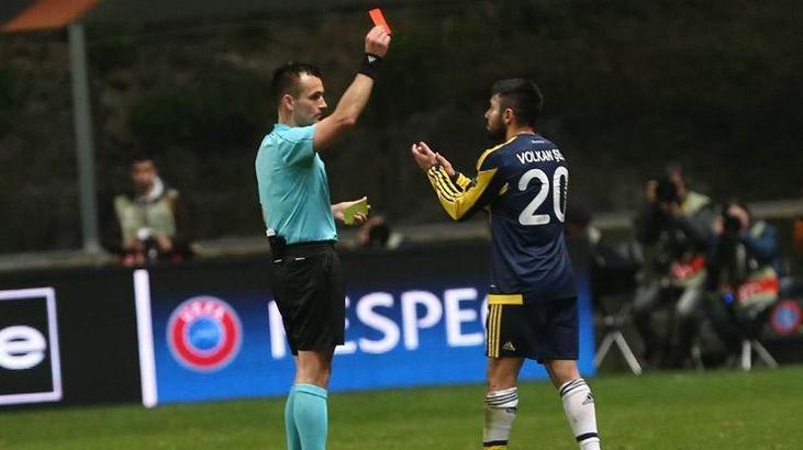 Türk takımlarına karşı Ivan Bebek kartlarda çok comert