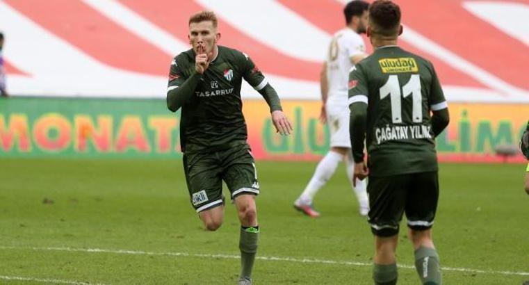 Bursaspor'un 35 golünde üç isim ön plana çıktı