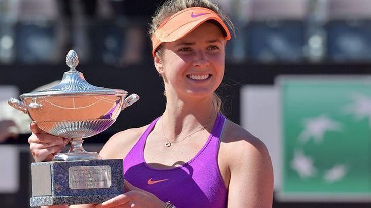 Roma Açık'ta şampiyon Elina Svitolina
