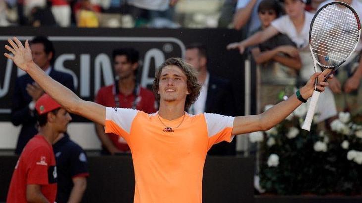 Roma Açık'ta şampiyon Zverev
