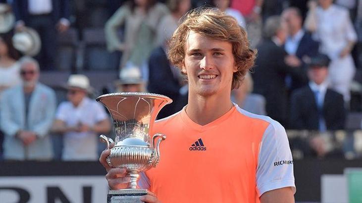 Roma Açık'ta şampiyon Zverev