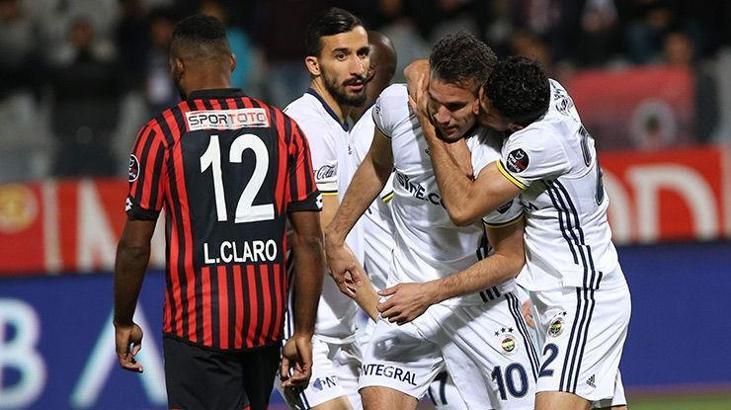 Gençlerbirliği - Fenerbahçe maç sonucu: 1-2