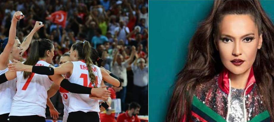 Demet Akalın'dan voleybolcuları kızdıran paylaşım