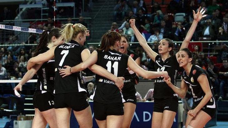 İlk raund Vakıfbank'ın: 3-1