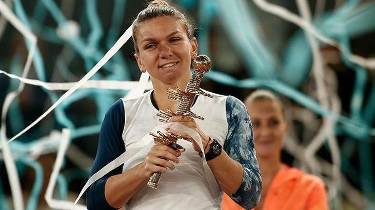 Madrid Açık'ta şampiyon Halep