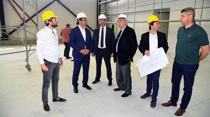 Aydın Örs, adının verileceği salonu gezdi