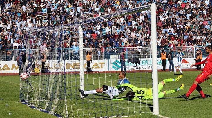 Erzurumspor-Amedspor maç sonucu: 1-0