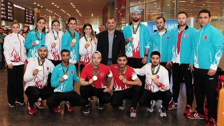 Türkiye Karate Milli Takımı'ndan 11 madalya