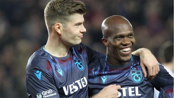 Alexander Sörloth ve Anthony Nwakaeme Trabzonspor'u sırtladı!