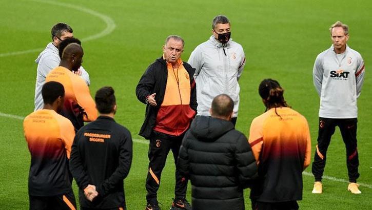 Galatasaray'da Fatih Terim, Falcao ve Diagne ile özel görüştü