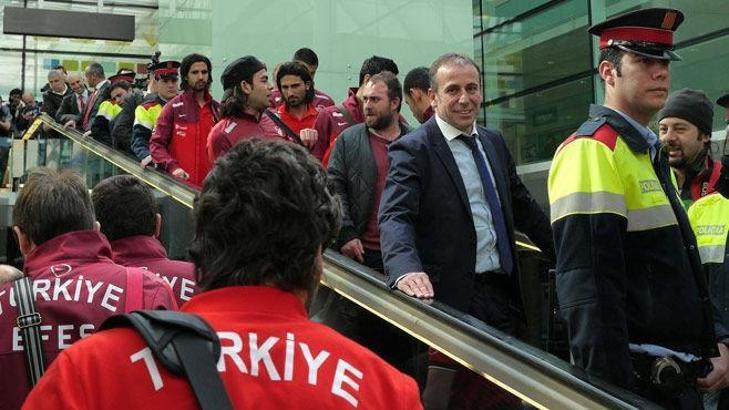 Maç yemeği yenildi