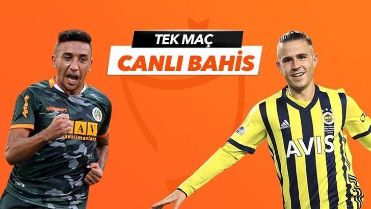 Alanyaspor - Fenerbahçe maçı iddaa oranları! Heyecan misli.com'da