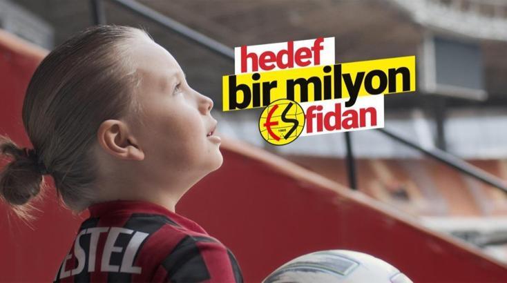 Eskişehirspor'dan 1 milyon fidan kampanyası