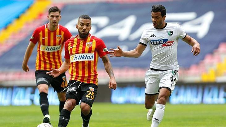 Kayserispor - Denizlispor maçı sezonun gol rekorunu kırdı