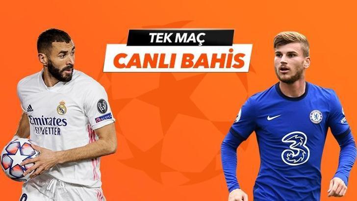 Real Madrid - Chelsea maçı iddaa oranları! Heyecan misli.com'da