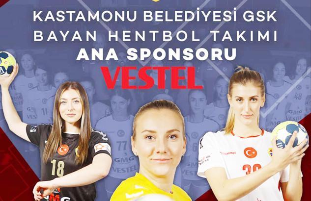Vestel, Kastamonu Kadın Hentbol Takımı'nın ana sponsoru oldu