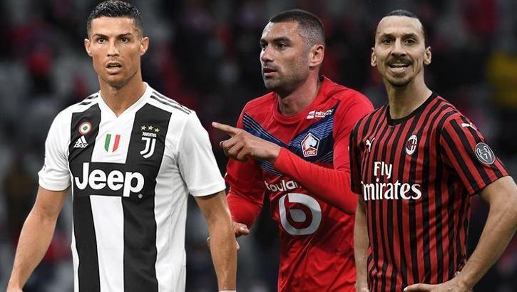 Burak Yılmaz'ın tek rakibi Ronaldo