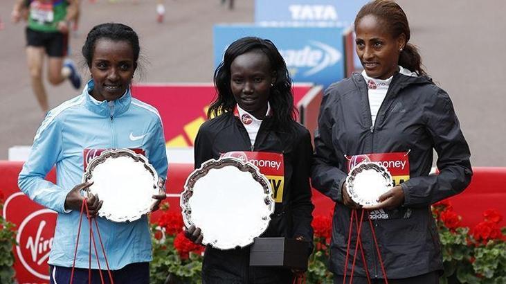 Londra Maratonu'nda Kenya rüzgarı
