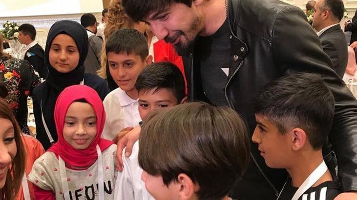 Tolga Zengin'in çocuk sevgisi