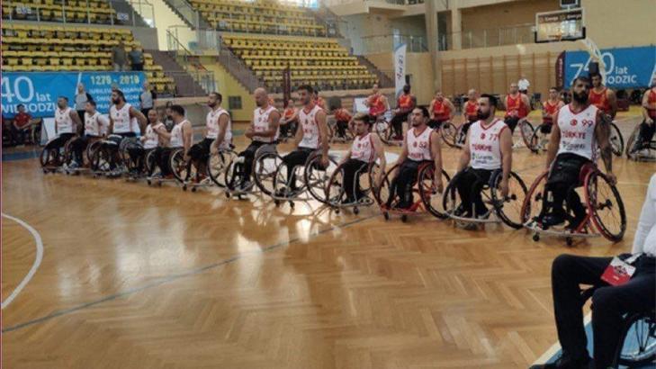 Tekerlekli Sandalye Basketbol Milli Takımımız mağlup oldu