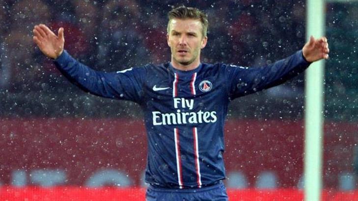 ..Ve Beckham sahada