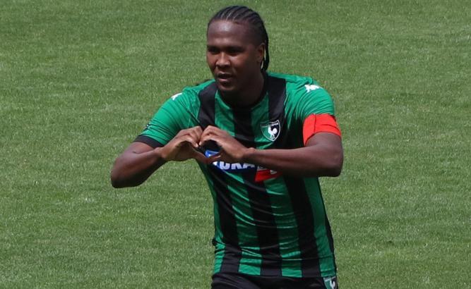 Hugo Rodallega, Denizlispor'un kötü gidişine çözüm olamadı
