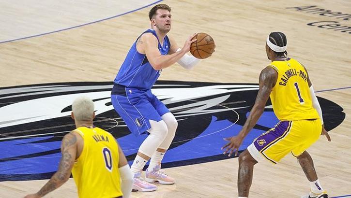 Dallas, Lakers'ı Doncic ile devirdi