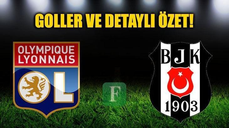 Lyon-Beşiktaş geniş özet (Babel'in golünü izle) Fabri'nin hatası...