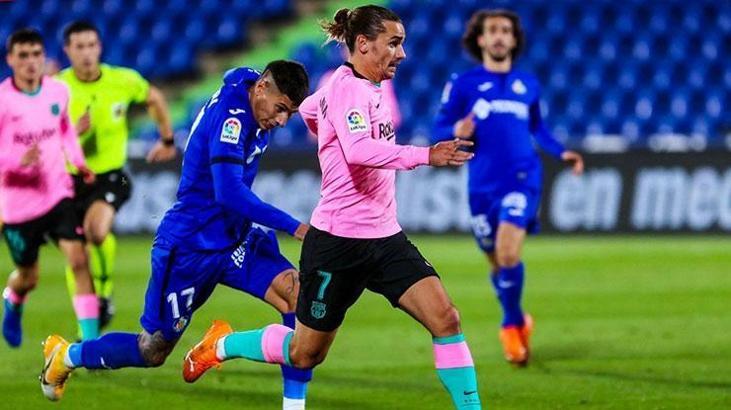 Getafe - Barcelona maç sonucu: 1-0
