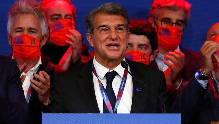 Barcelona Kulübü Başkanı Joan Laporta:
