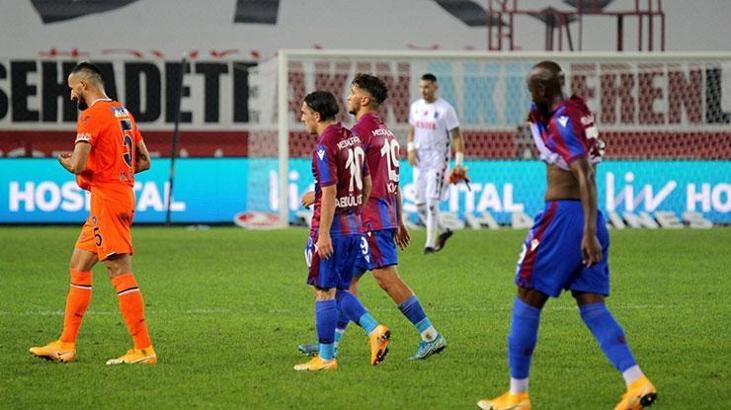 Eksiklerin faturası Trabzonspor'a Başakşehir karşısında ağır oldu