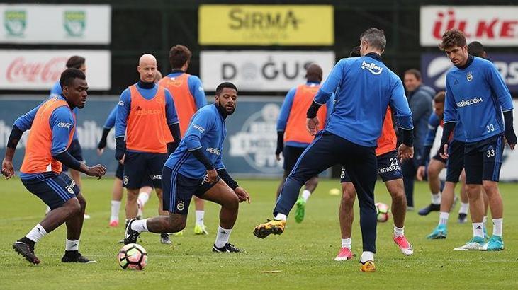 Fenerbahçe, Galatasaray maçının hazırlıklarını sürdürdü