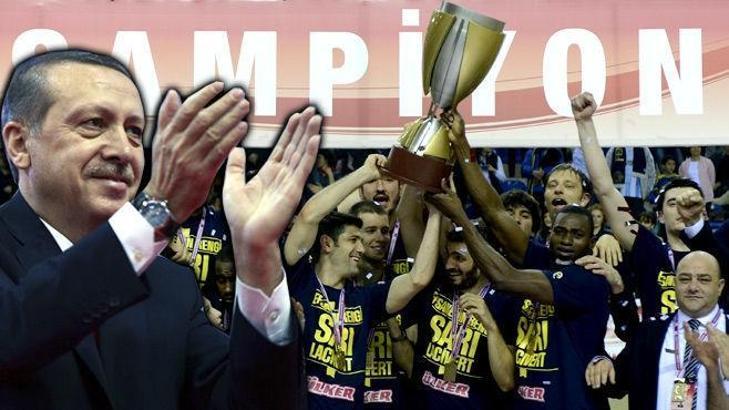 Başbakan Erdoğan Fenerbahçe'yi kutladı