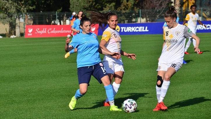 Kadın 1'inci Futbol Ligi C Grubu'nda ikinci maçlar tamamlandı