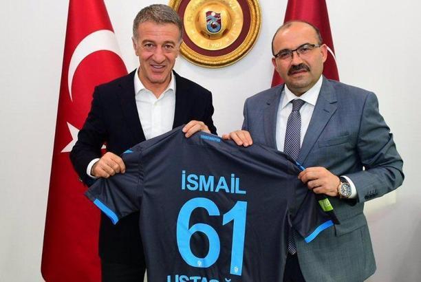 Trabzon Valisi Ustaoğlu, Trabzonspor yönetimini ziyaret etti